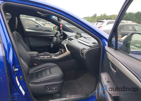 2015 Lexus Nx 200T F Sport из США, поврежденный, VIN JTJBARBZ1F2005384